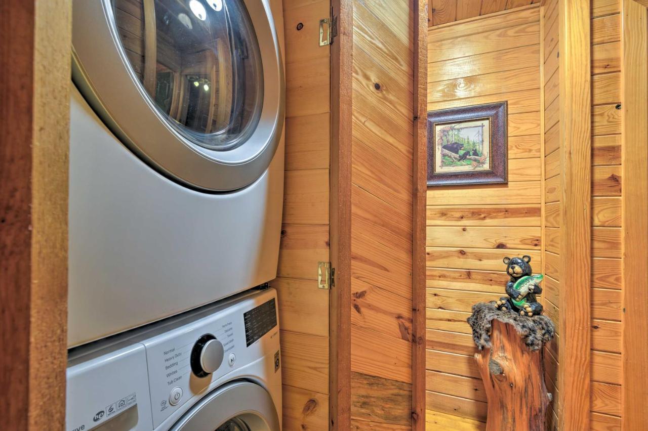 Hochatown Hideaway With Hot Tub, Grill And Fire Pit! Villa Stephens Gap Exterior photo