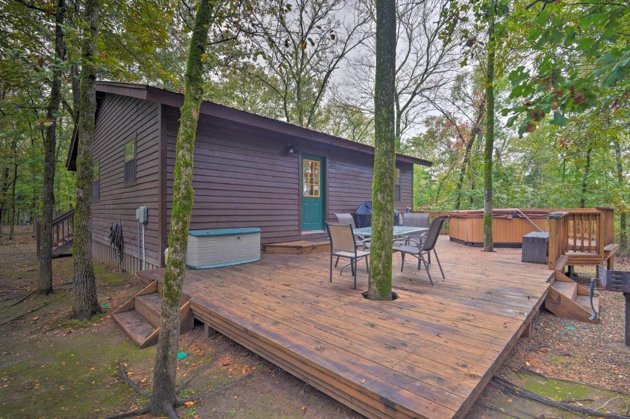 Hochatown Hideaway With Hot Tub, Grill And Fire Pit! Villa Stephens Gap Exterior photo